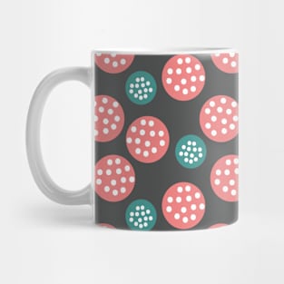 Blue and Pink Circles Seamless Pattern 042#001 Mug